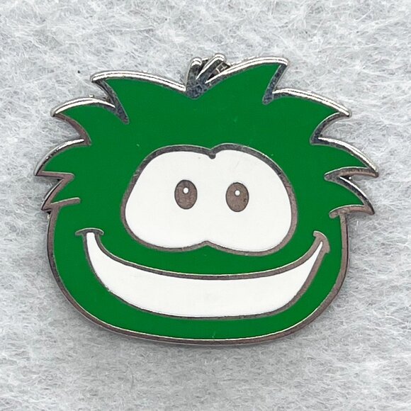 🔮 5/$25 Disney Club Penguin Puffles Green Puffle‎ Pin - Picture 1 of 2